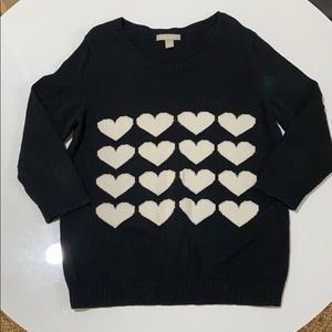 Banana Republic Heart Sweater